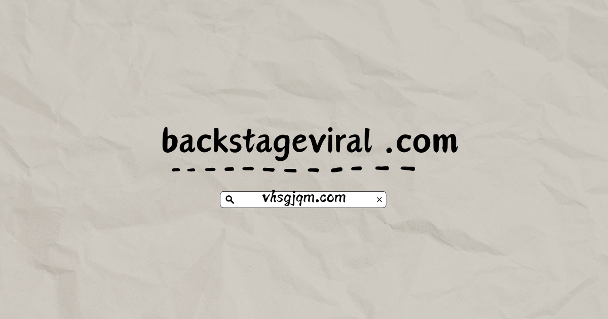 backstageviral .com