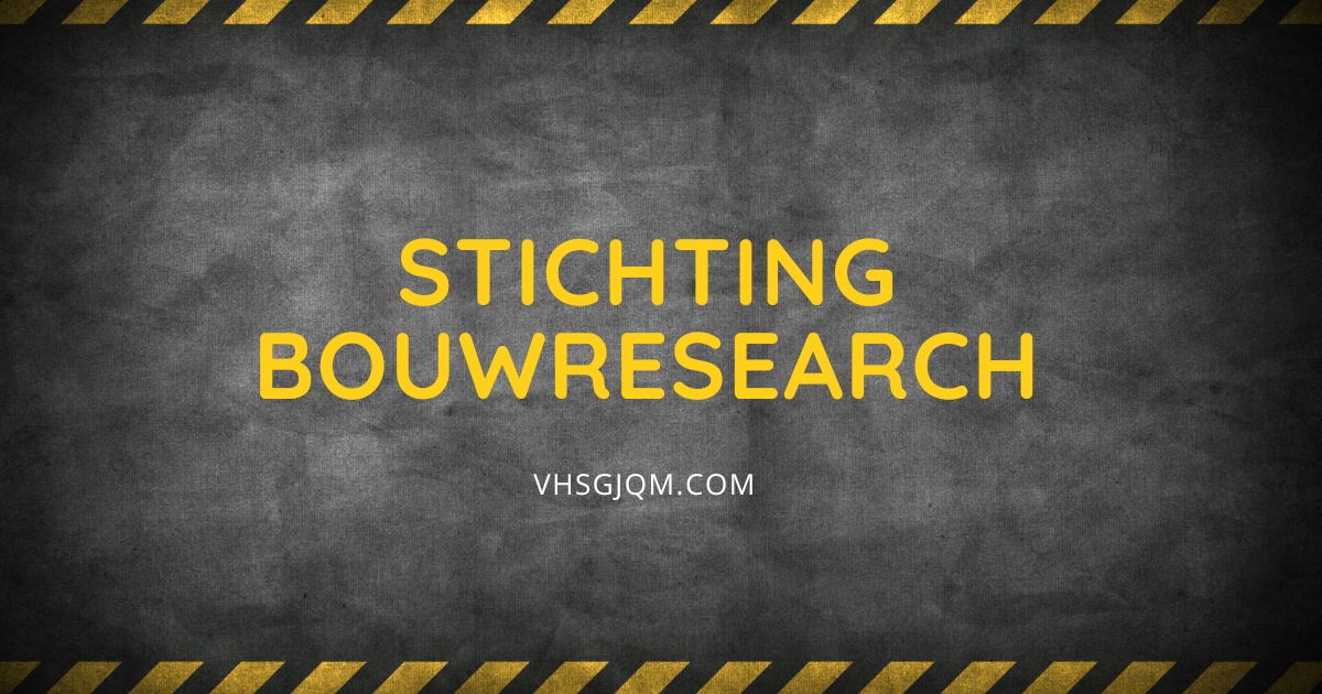 stichting bouwresearch