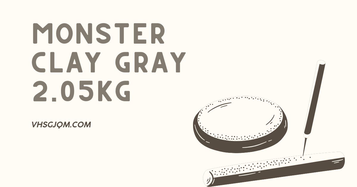 monster clay gray 2.05kg​